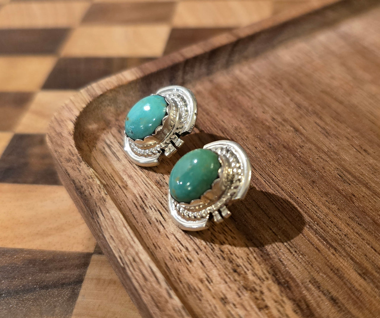 Turquoise & Sterling Earrings