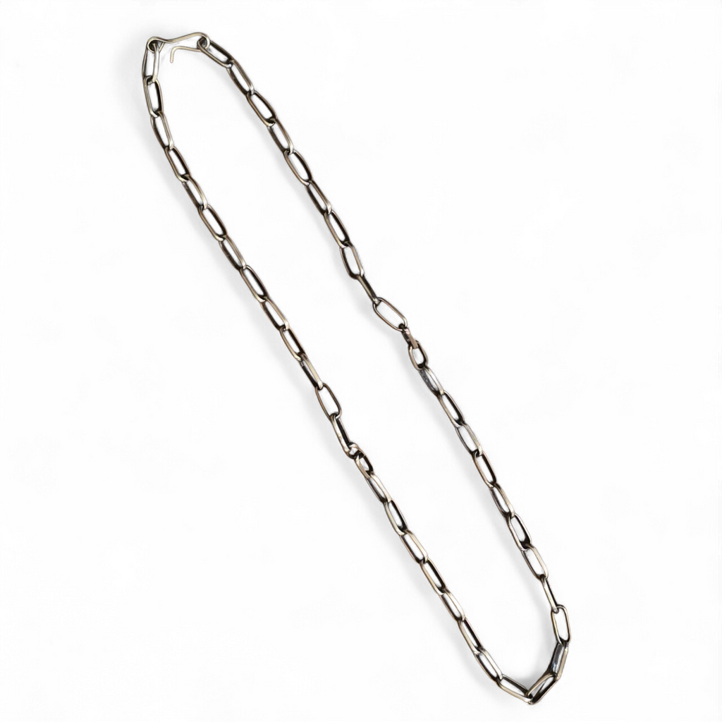 Sterling Link Chain, 16 inches