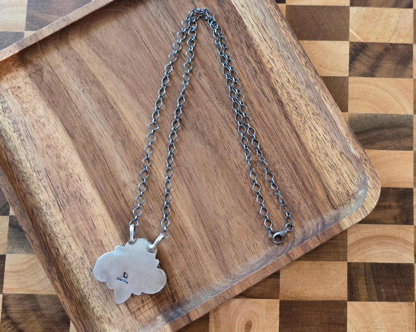 Sonoran Gold Turquoise and Sterling Necklace