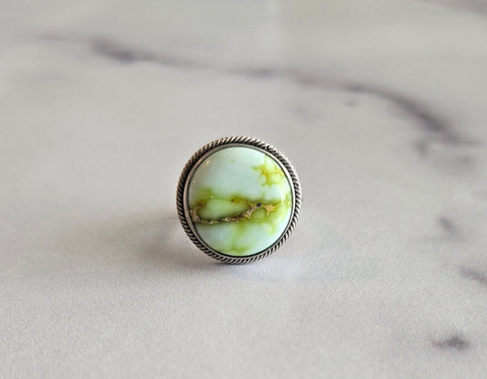 Palomino and Sterling Ring Size 8.75