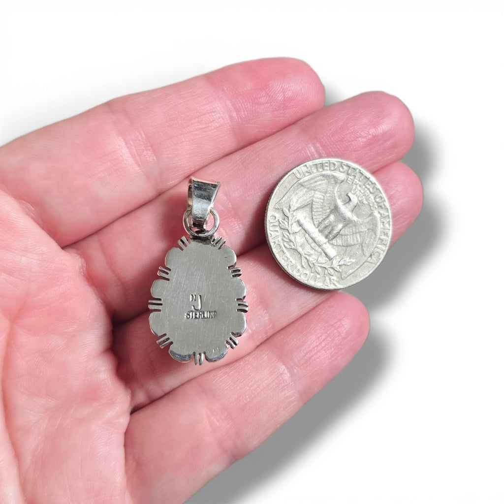 Native Made Sonoran Gold & Sterling Pendant