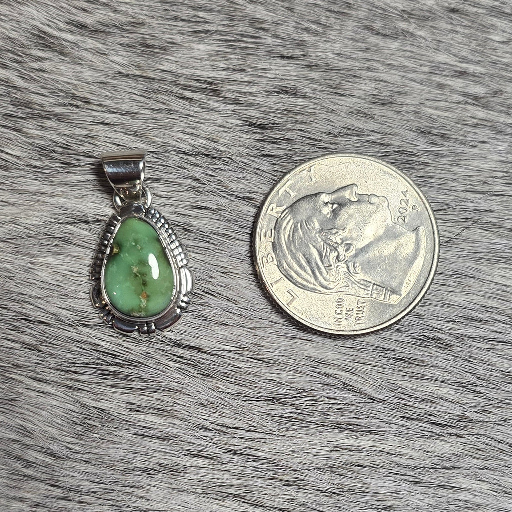 Ty Francisco Sonoran Gold & Sterling Pendant