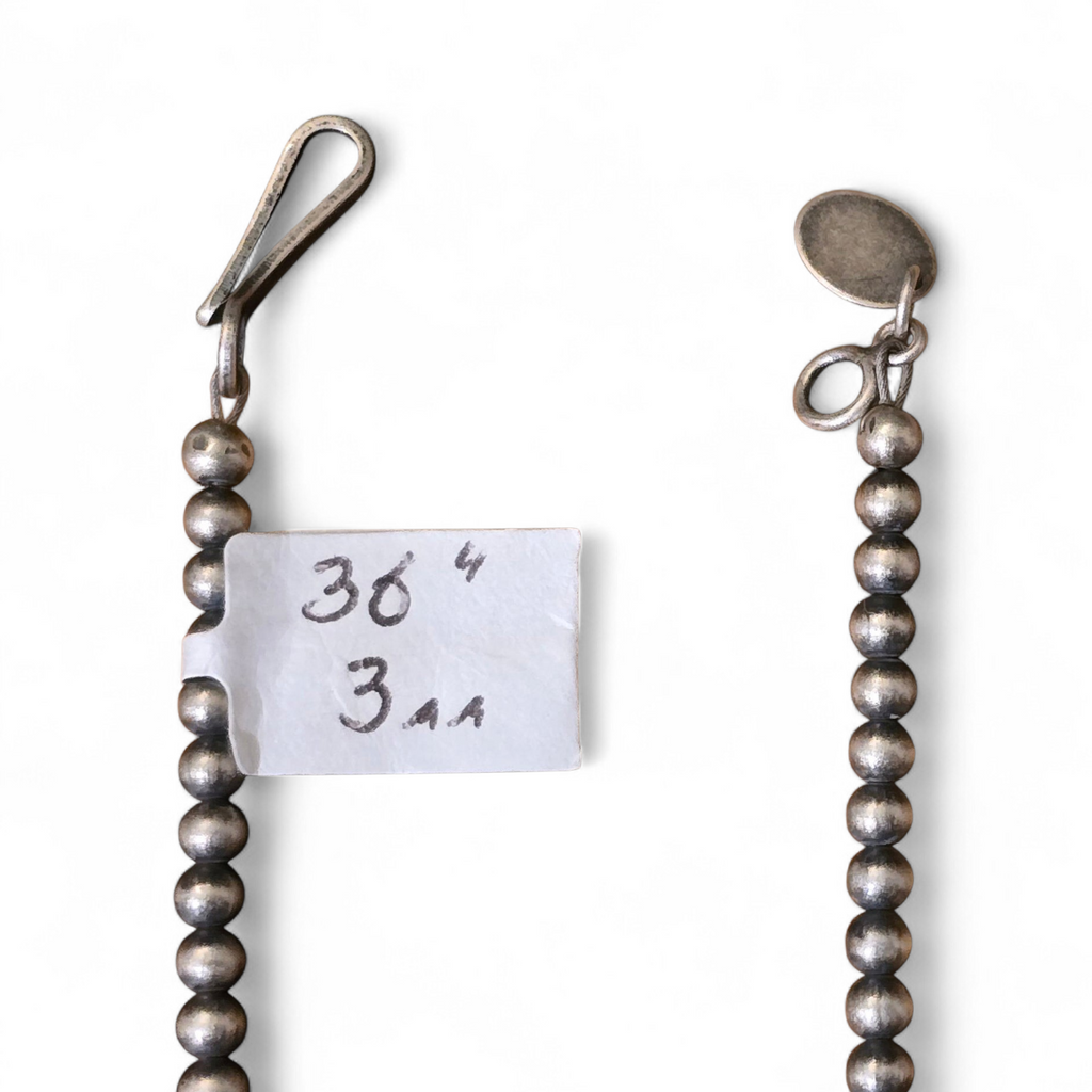 3mm Sterling Pearl Necklace (Various Lengths)