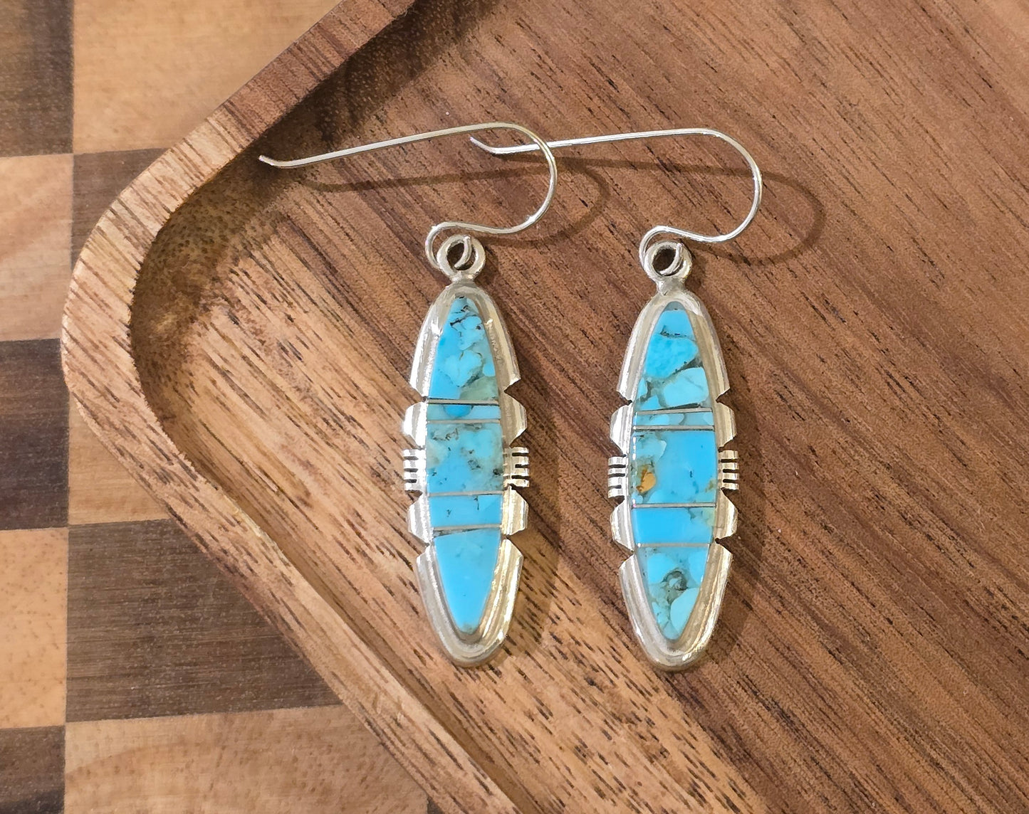 Turquoise and Sterling Earrings