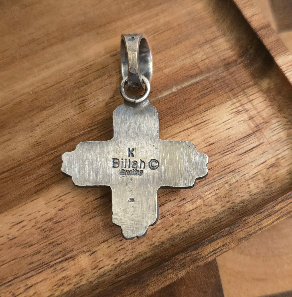 Kevin Billah Sonoran & Sterling Zia Pendant (wholesale cost)