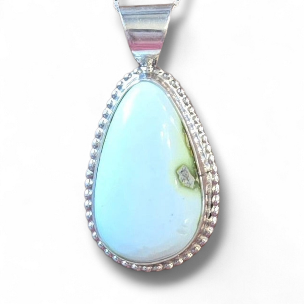 Clayton Chez Tsosie Palomino & Sterling Pendant