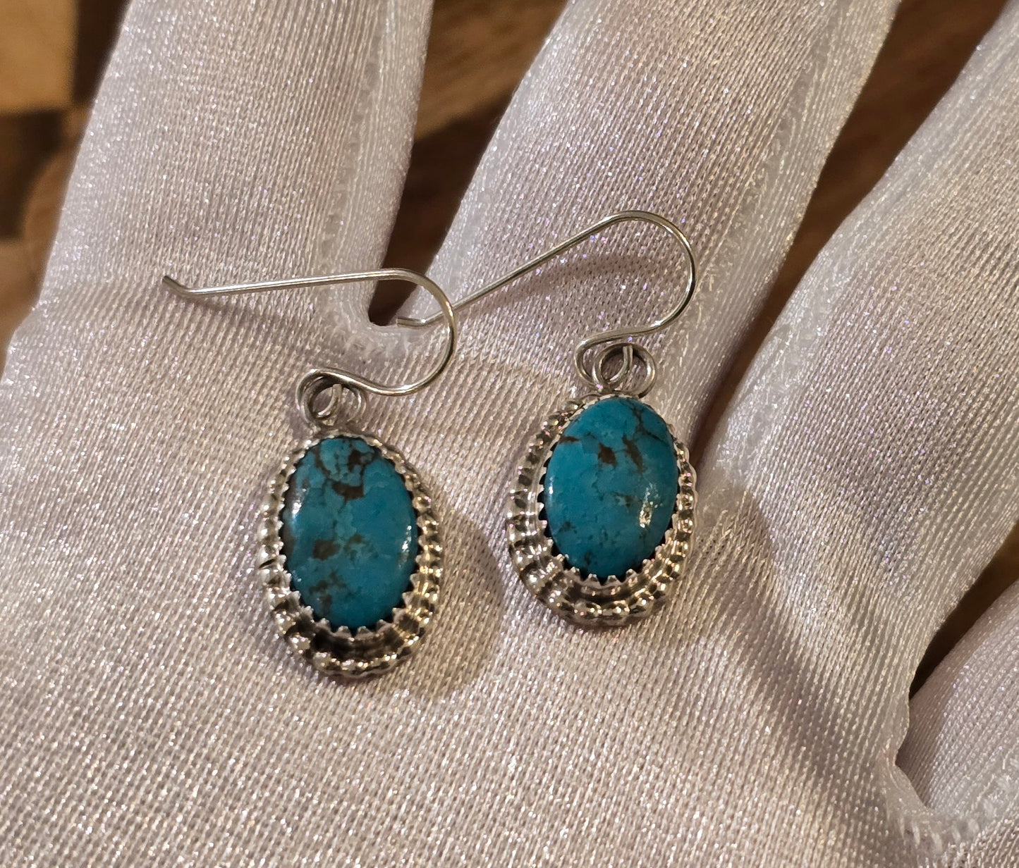 Turquoise and Sterling Earrings