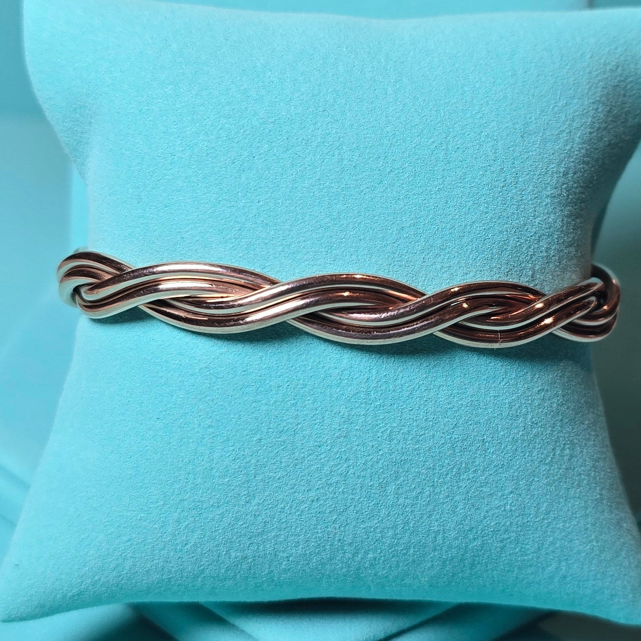 Elaine Tahe Copper Twist Cuff