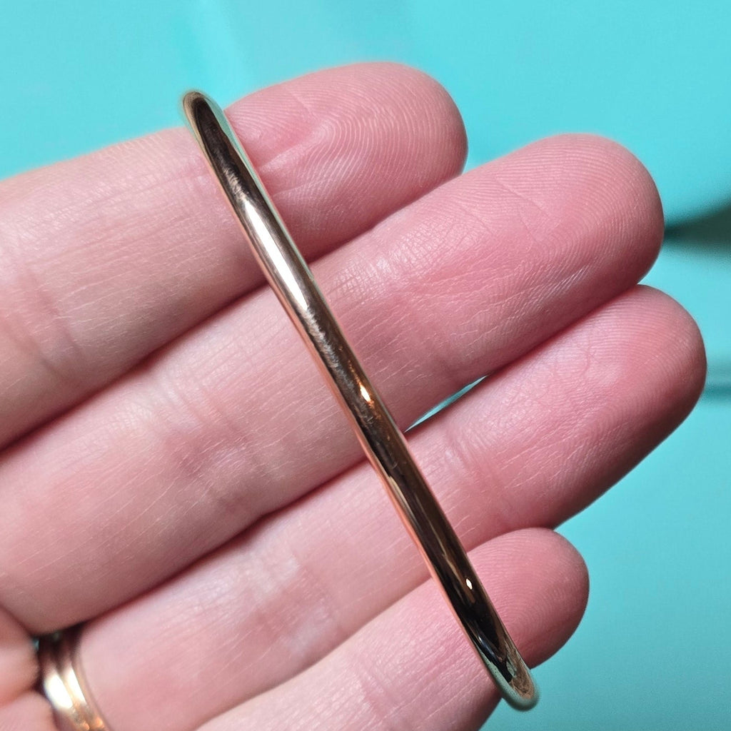 Elaine Tahe Smooth Copper Cuff