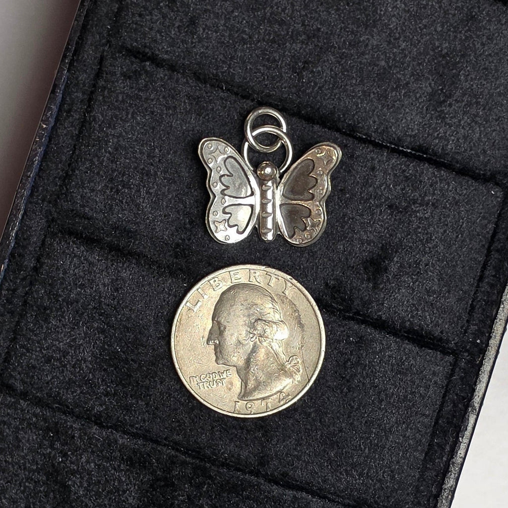 Silversmith Made Sterling Butterfly Pendant