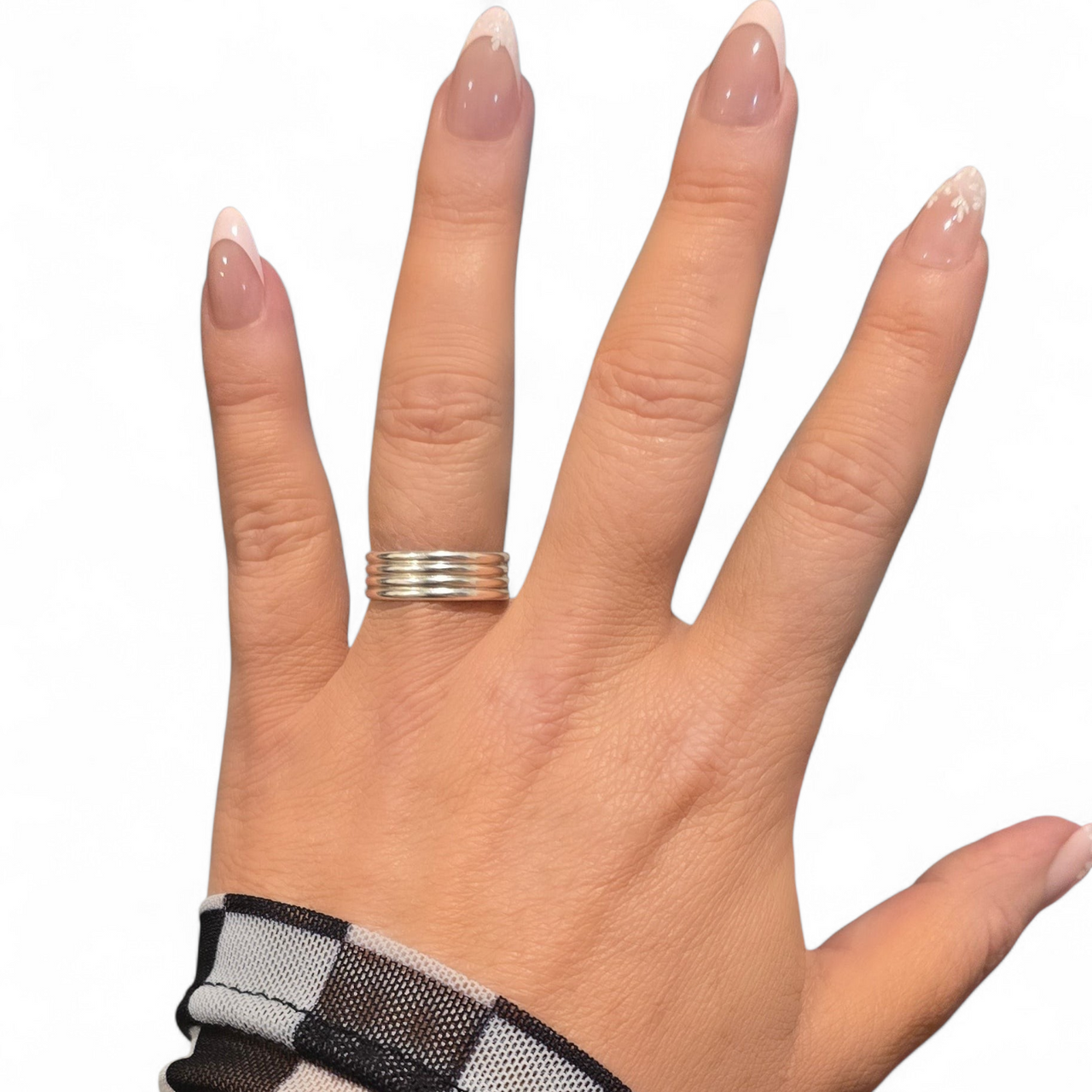 Sterling Ring Size 7 & 7.75