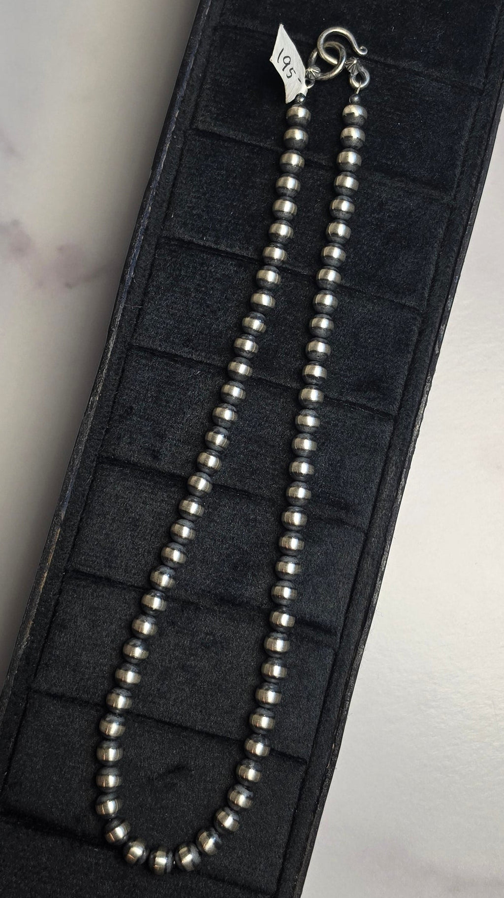 6mm Sterling Pearls 16 inches