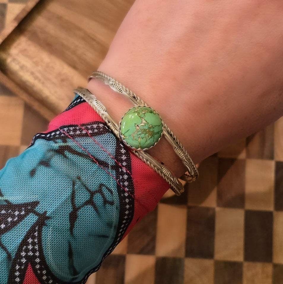 Sierra Bella Turquoise & Sterling Cuff