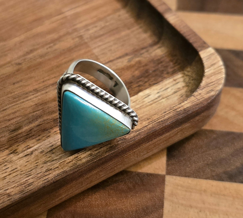 Kingman Turquoise & Sterling Ring