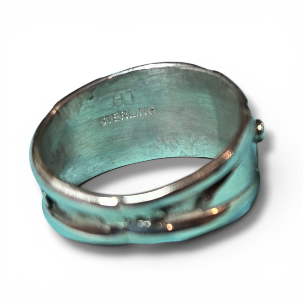 Native Made Sterling Ring Size 10