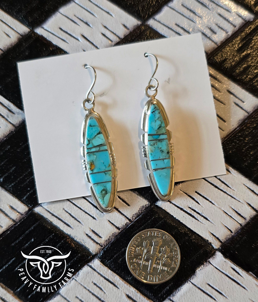 Turquoise and Sterling Earrings *Includes a FREE Gift With Purchase