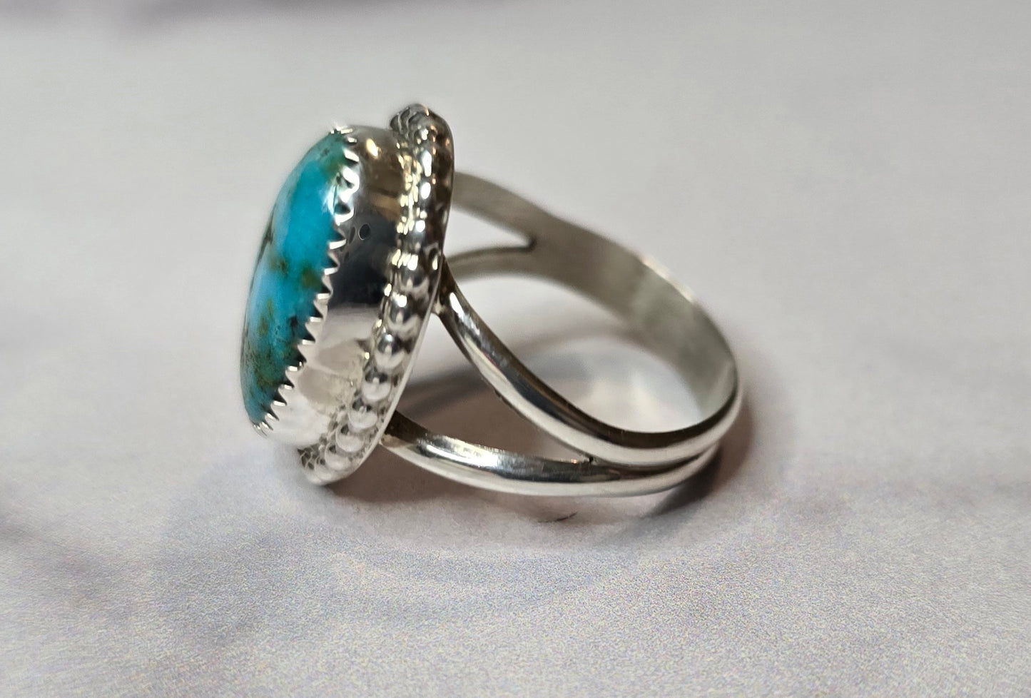 Sonoran Gold and Sterling Ring Size 8.25