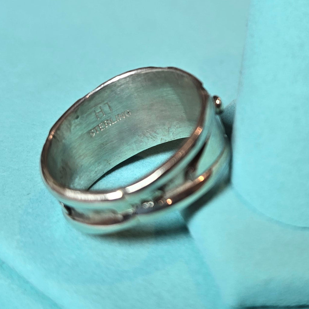 Herbert Tsosie Sterling Ring Size 10