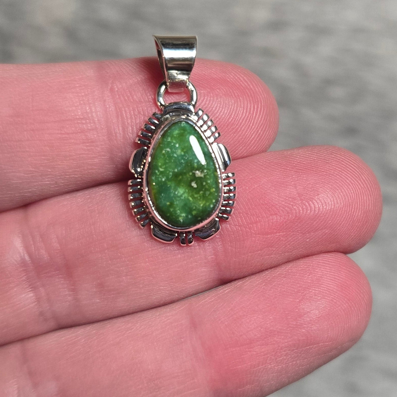 Ty Francisco Sonoran Gold & Sterling Pendant