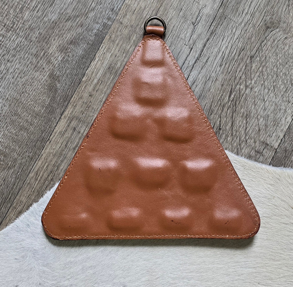 Tooled Leather Scarf/Wild Rag/Twilly Holder