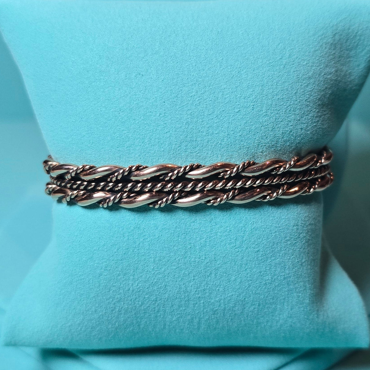 Elaine Tahe Braided Twist Cuff