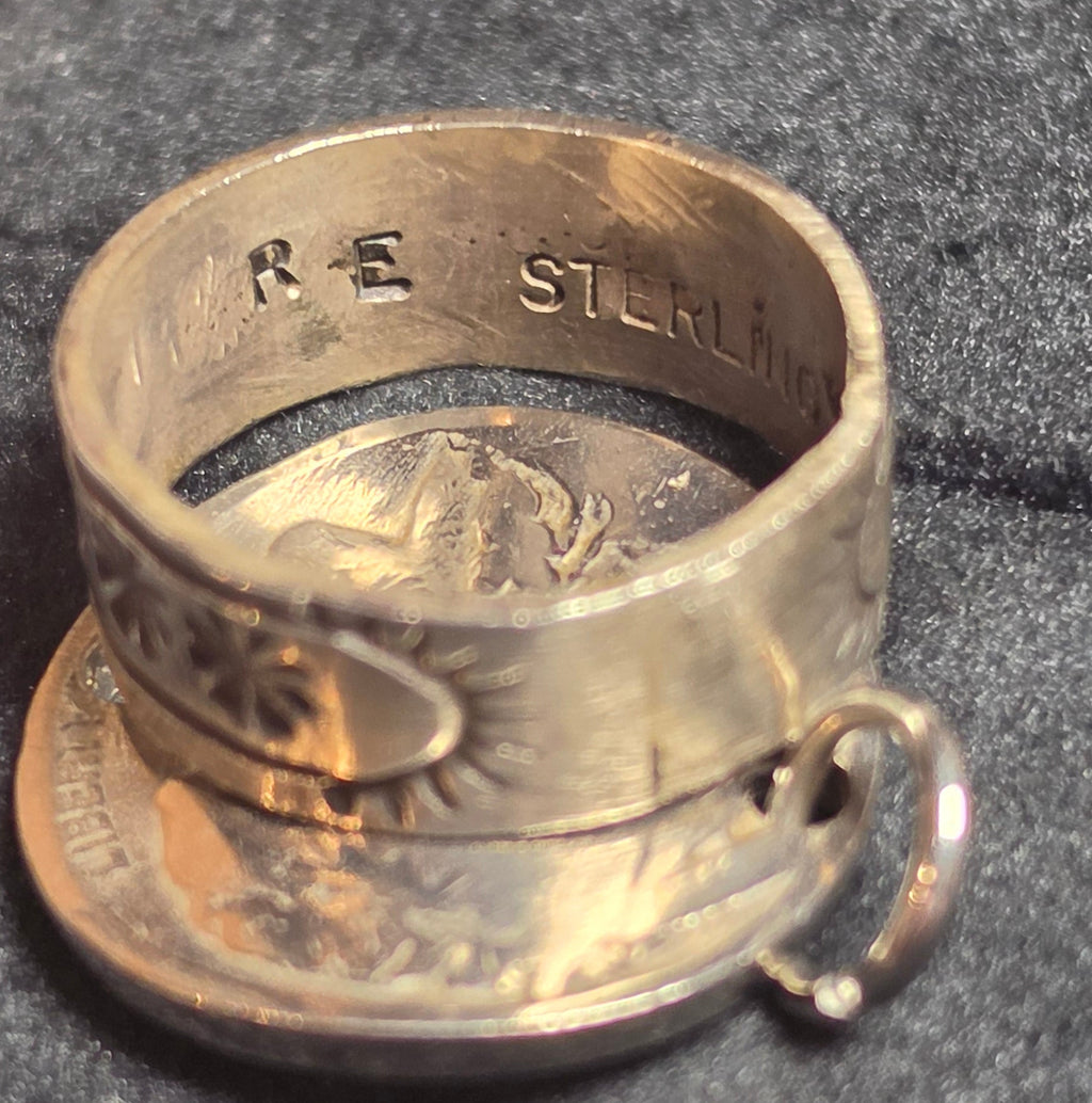 Native Made Sterling Band Size 7