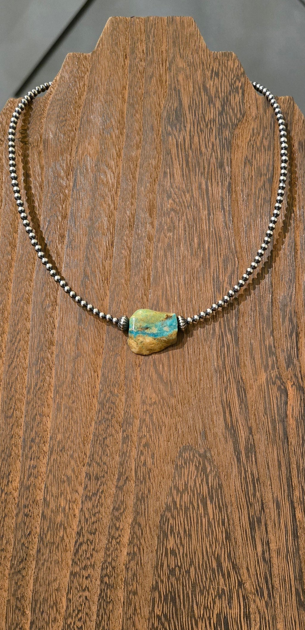 Turquoise and Sterling Choker