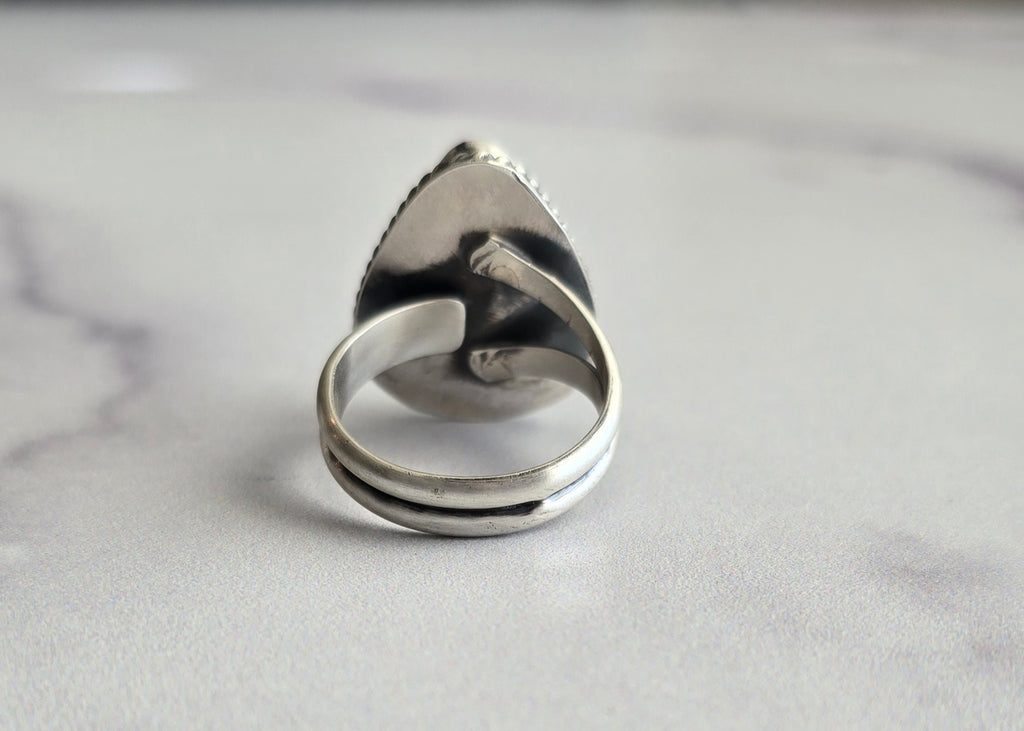 Golden Hills Turquoise and Sterling Adjustable