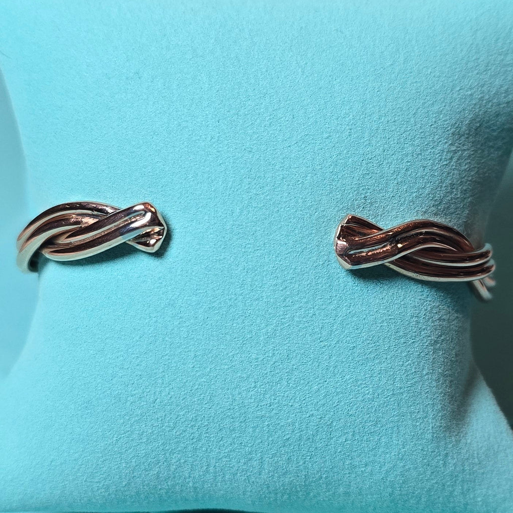 Elaine Tahe Copper Twist Cuff