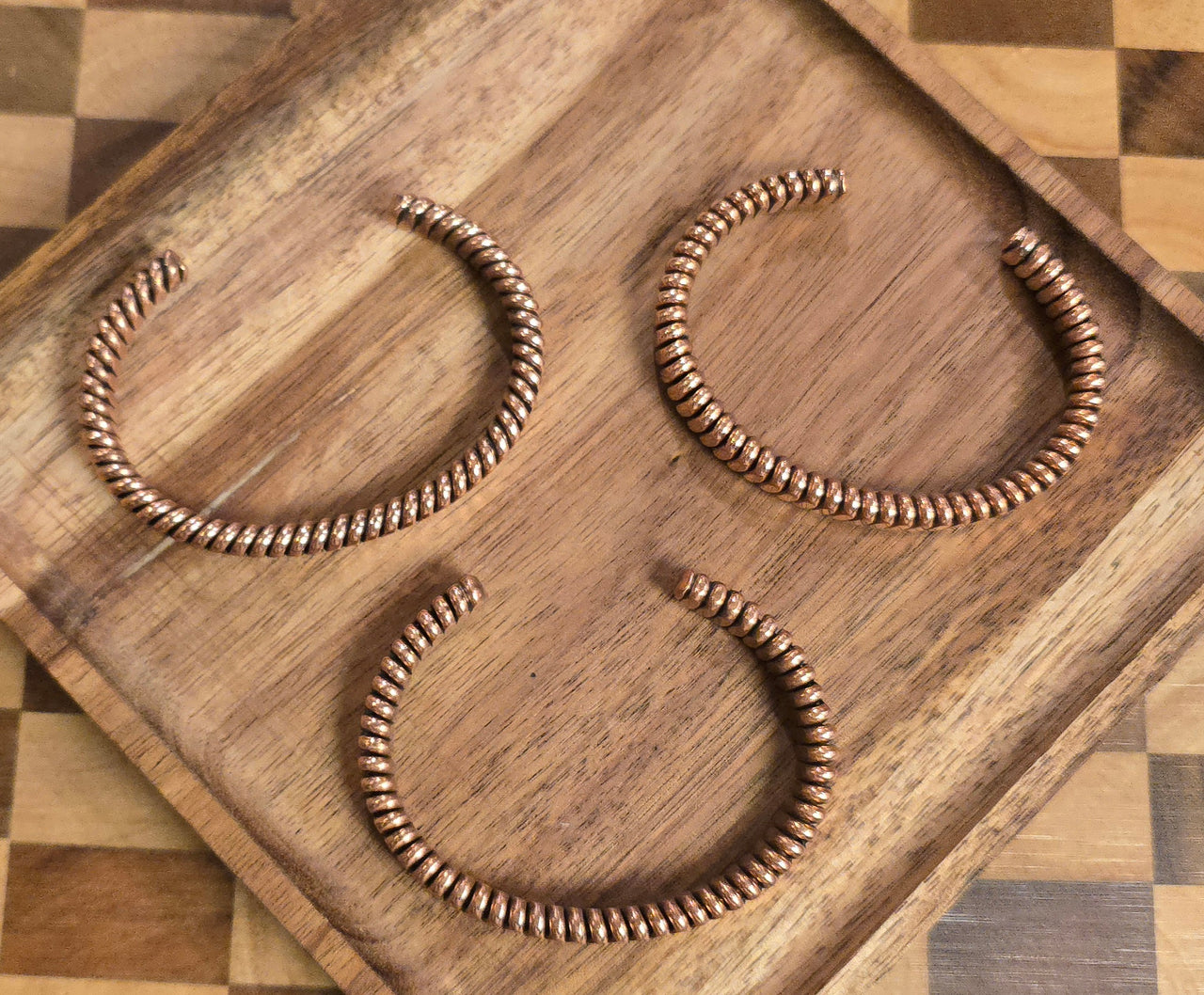 Elaine Tahe Copper Cuff