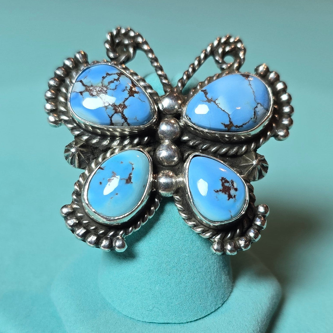 Golden Hills & Sterling Butterfly Ring