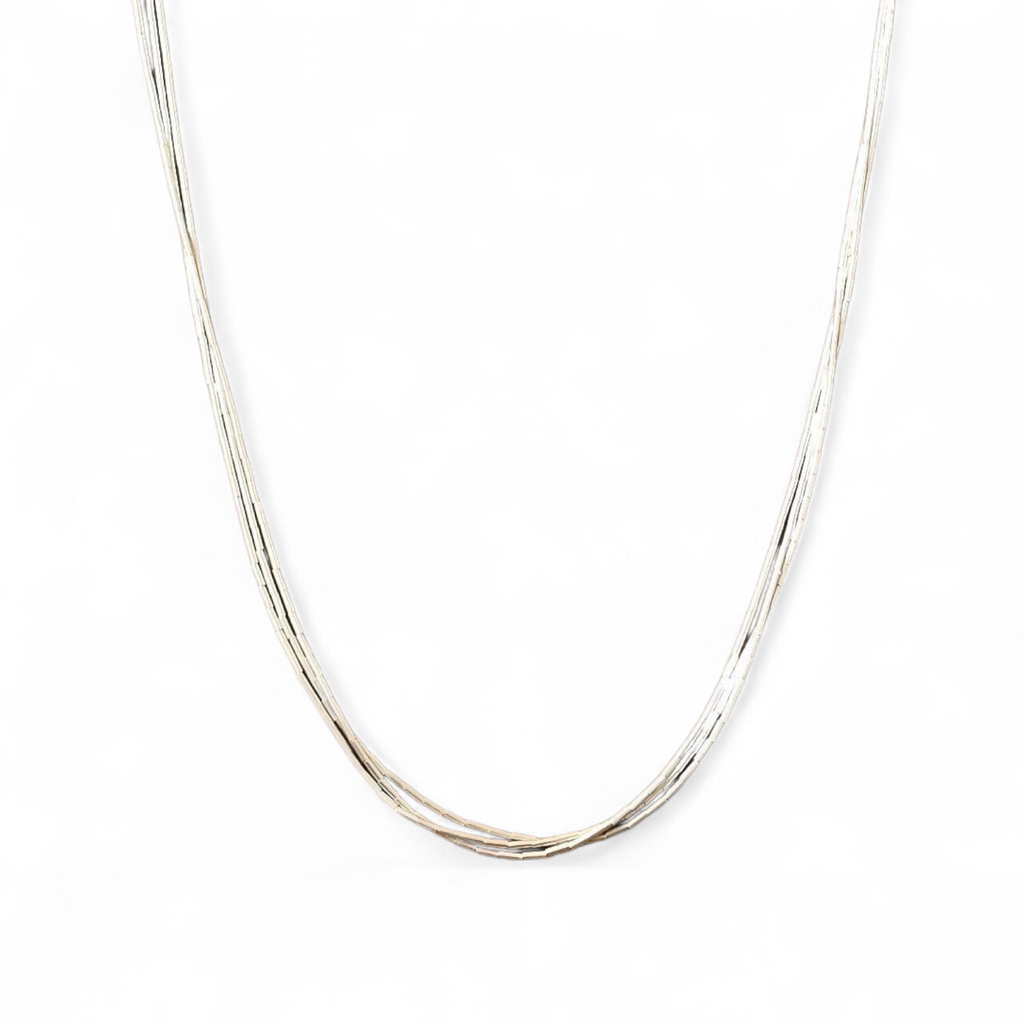 Liquid Silver Necklace