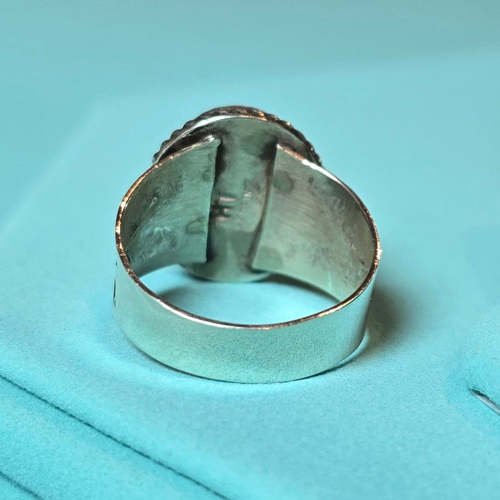 Egyptian Turquoise & Sterling Ring