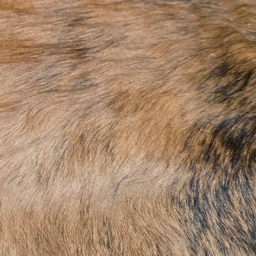 Small Brown & White Cowhide