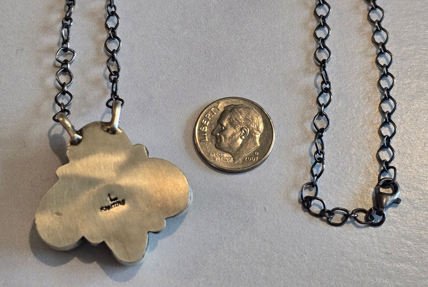 Sonoran Gold Turquoise and Sterling Necklace