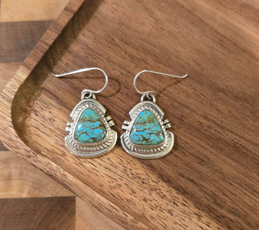 Turquoise and Sterling Earrings