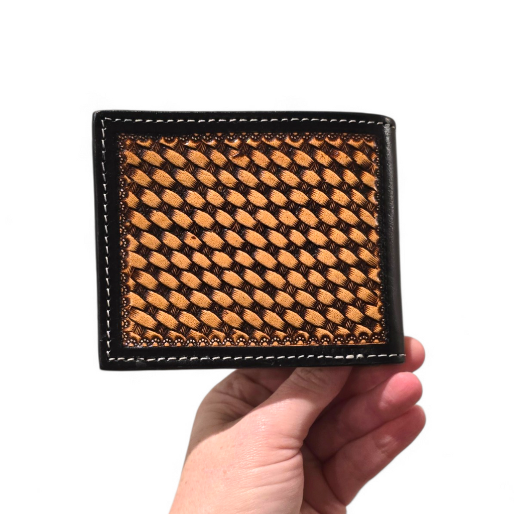 Tooled Leather Wallet (wholesale cost)