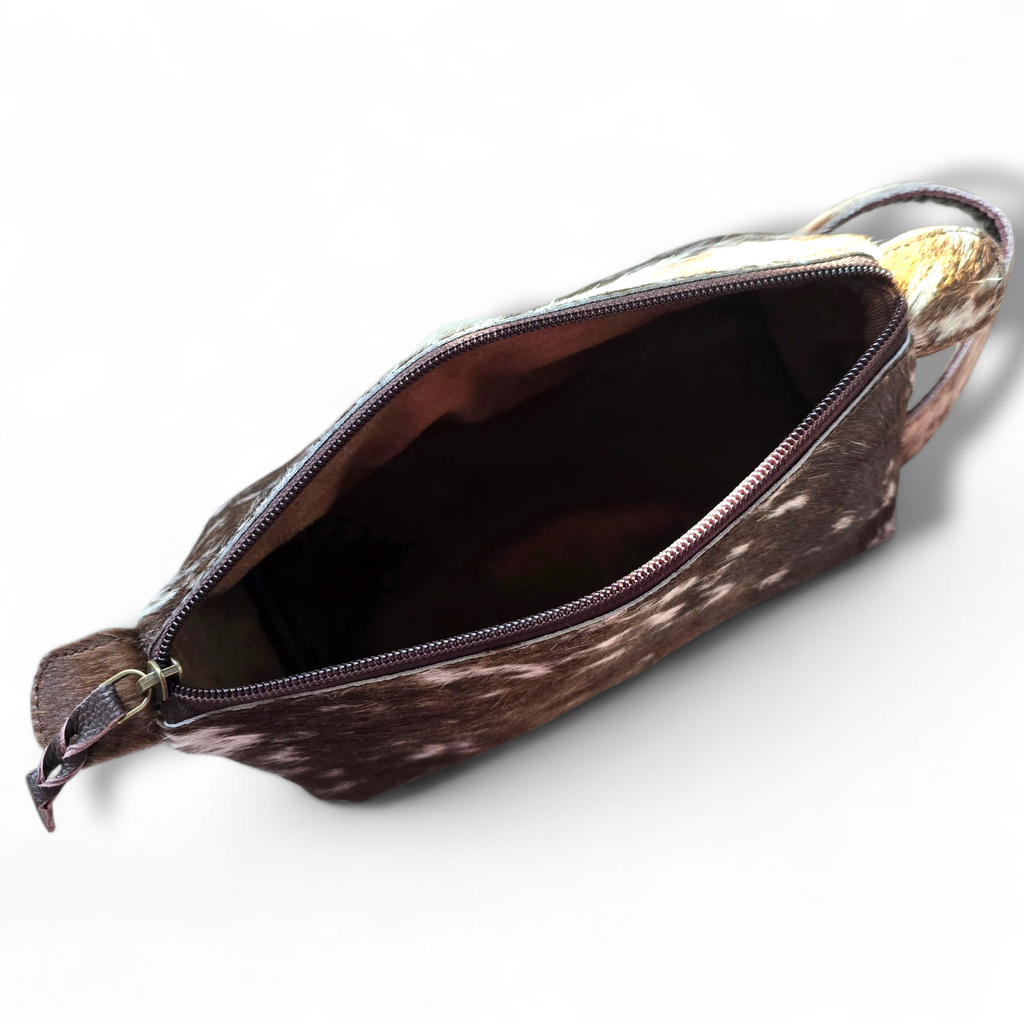 Leather & Hide Toiletry/Makeup Bag