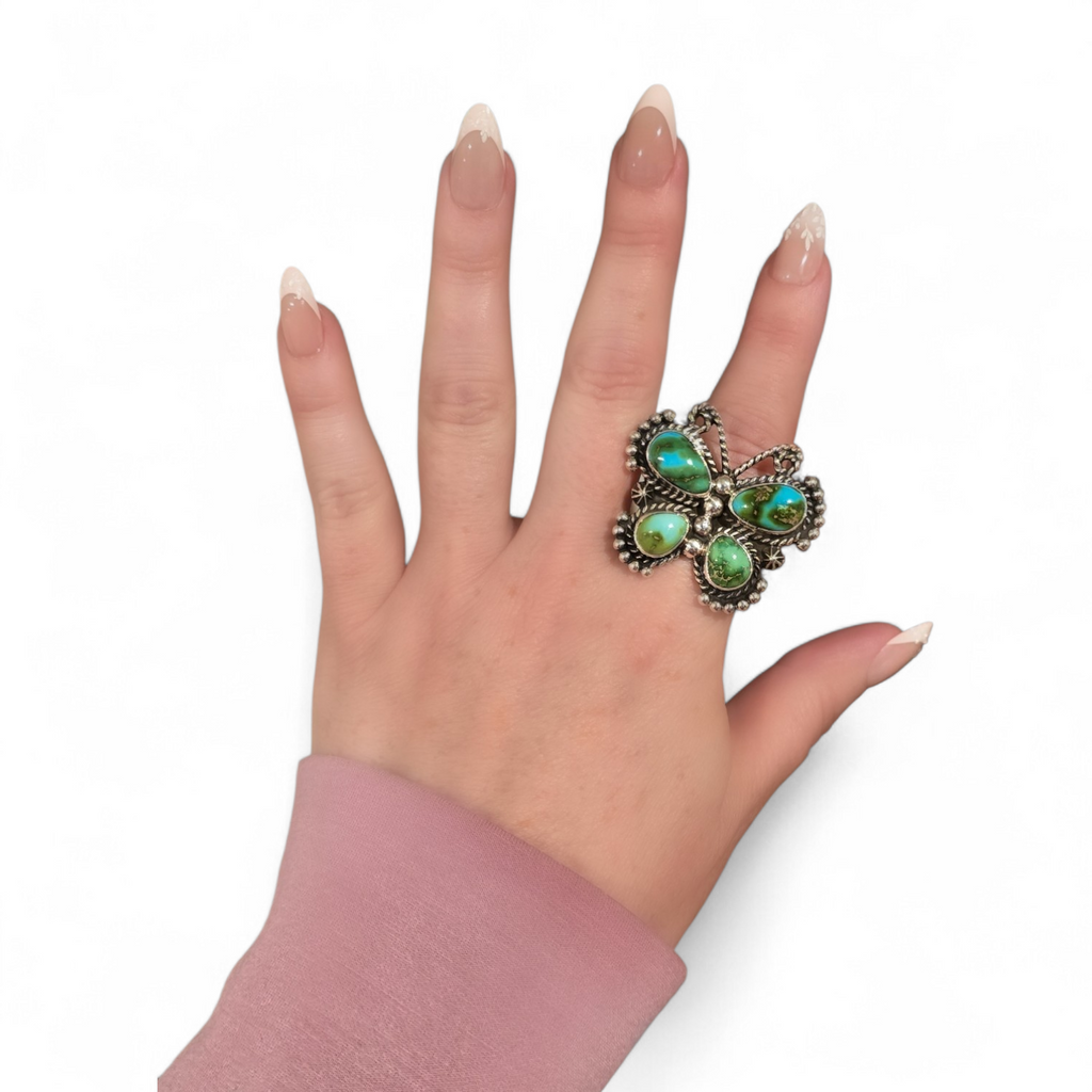 Sonoran & Sterling Butterfly Ring