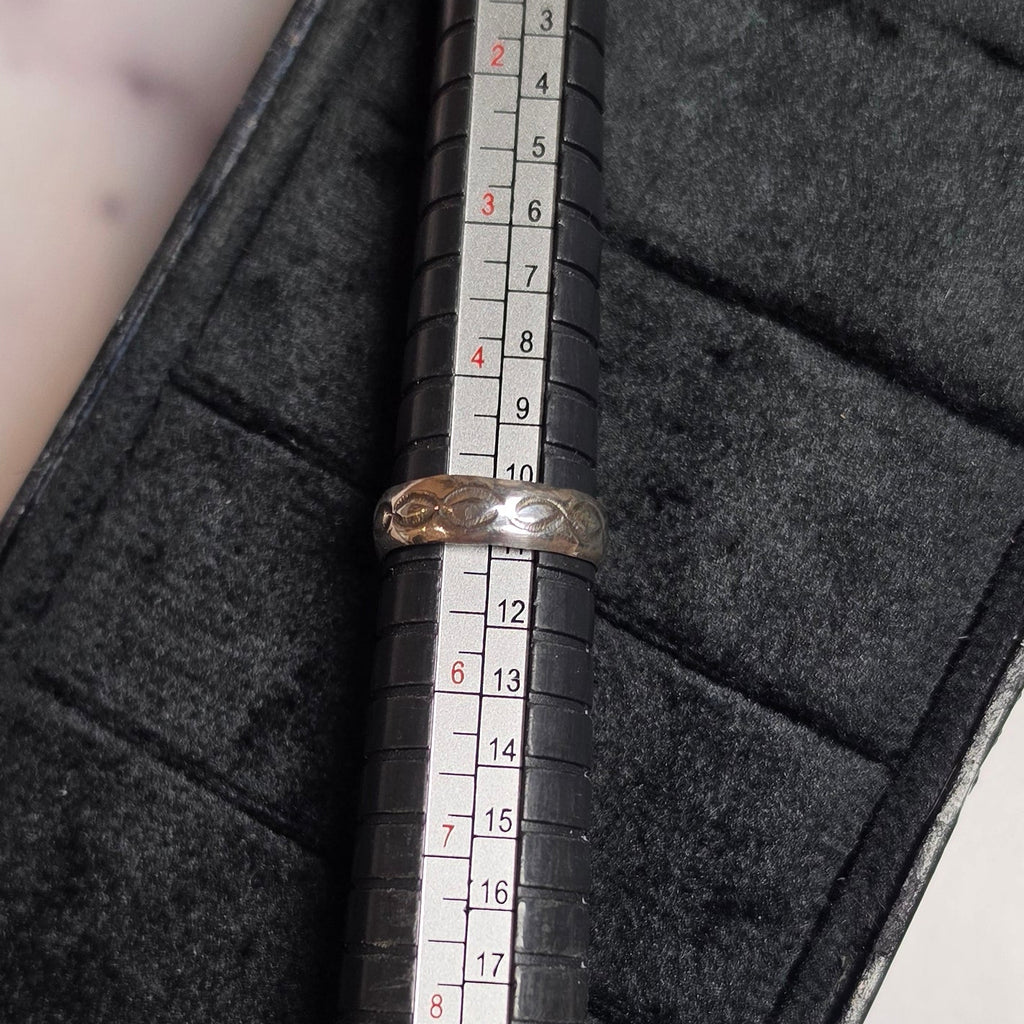 Native Made Sterling Band Size 5