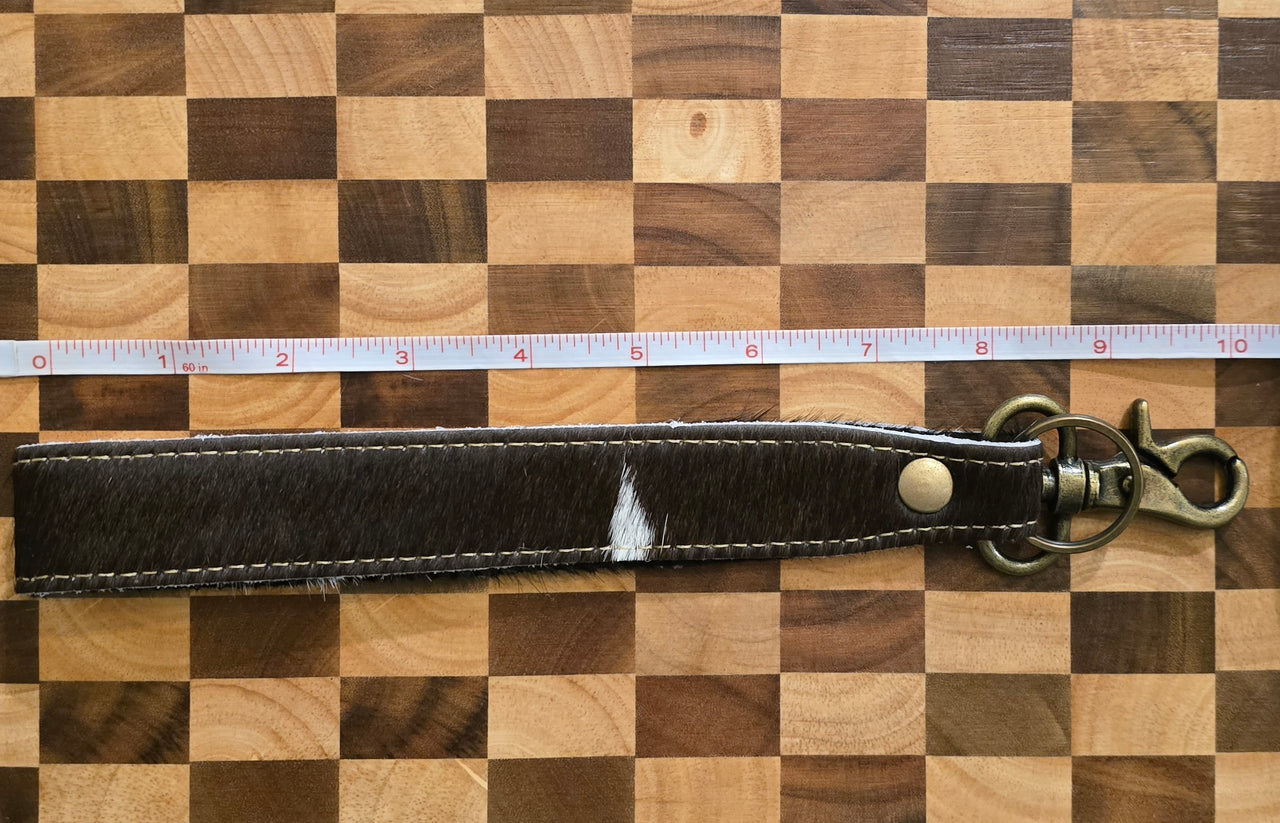 Myra Hair-on Hide Reversible Key Fob