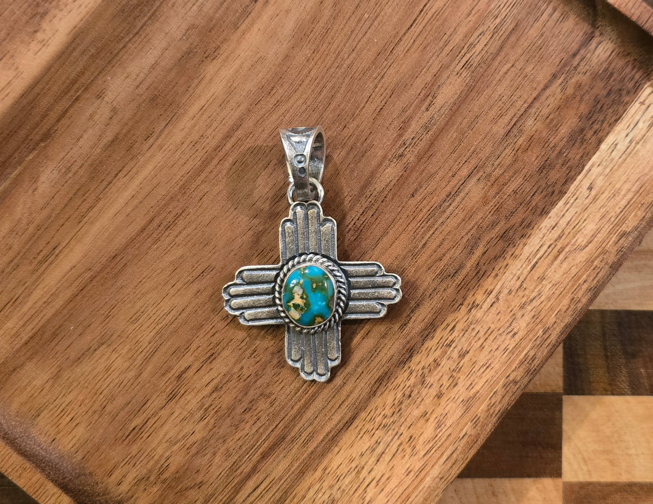 Kevin Billah Sonoran & Sterling Zia Pendant
