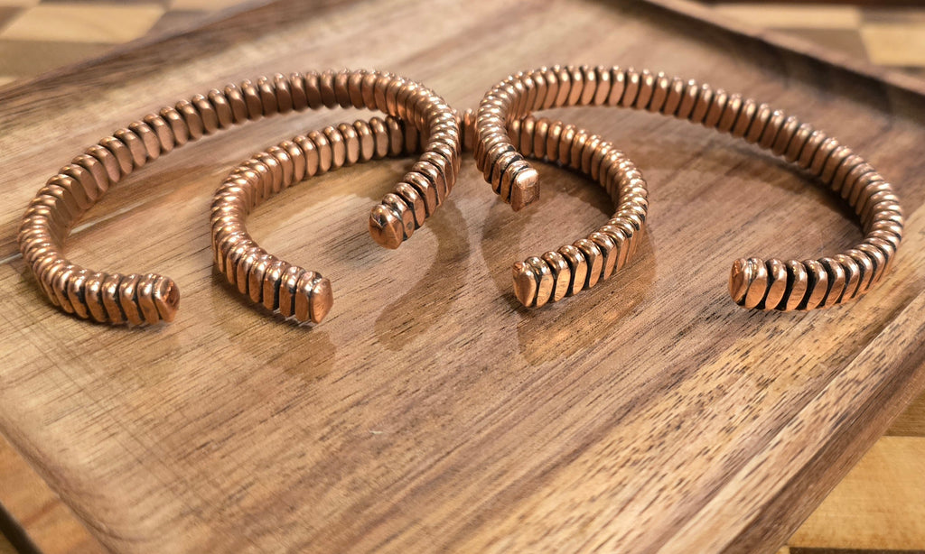 Elaine Tahe Copper Cuff