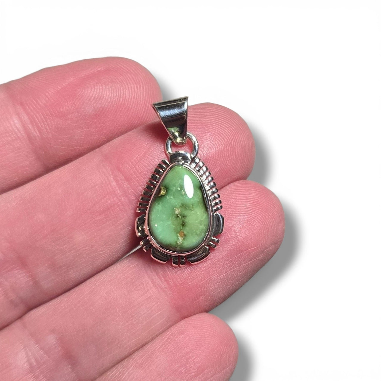 Native Made Sonoran Gold & Sterling Pendant