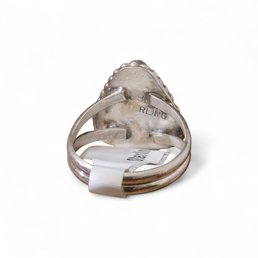 Bernie Begay Tsosie Pietersite & Sterling Ring Size 7.25