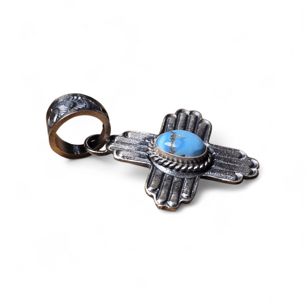 Kevin Billah Golden Hills & Sterling Zia Pendant (wholesale cost)