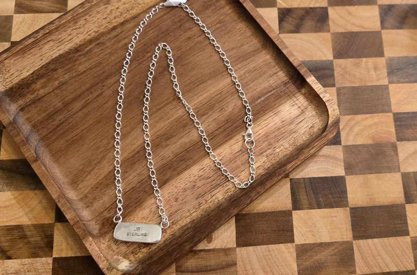 Kingman Turquoise and Sterling Necklace