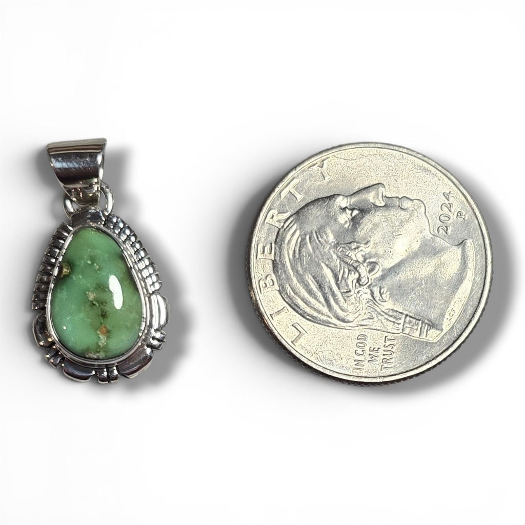 Native Made Sonoran Gold & Sterling Pendant