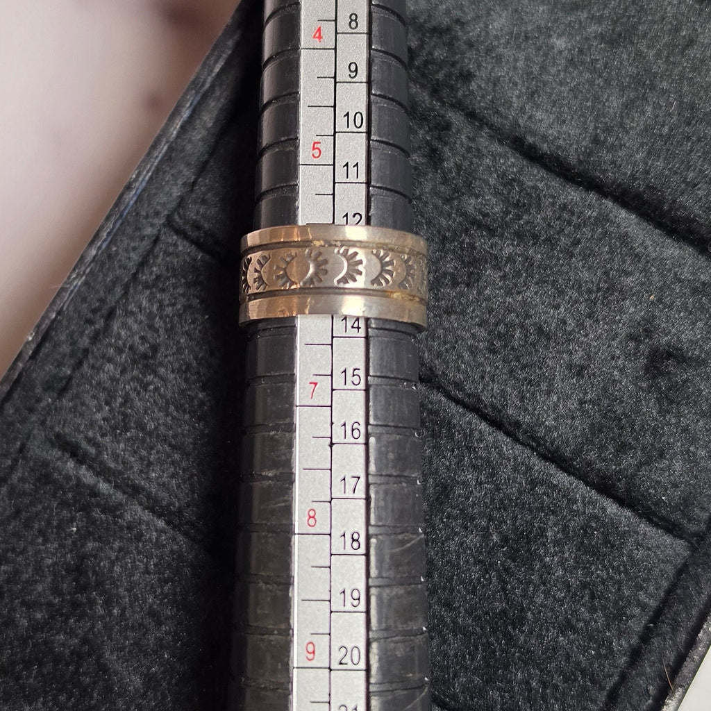 Native Made Sterling Band Size 6