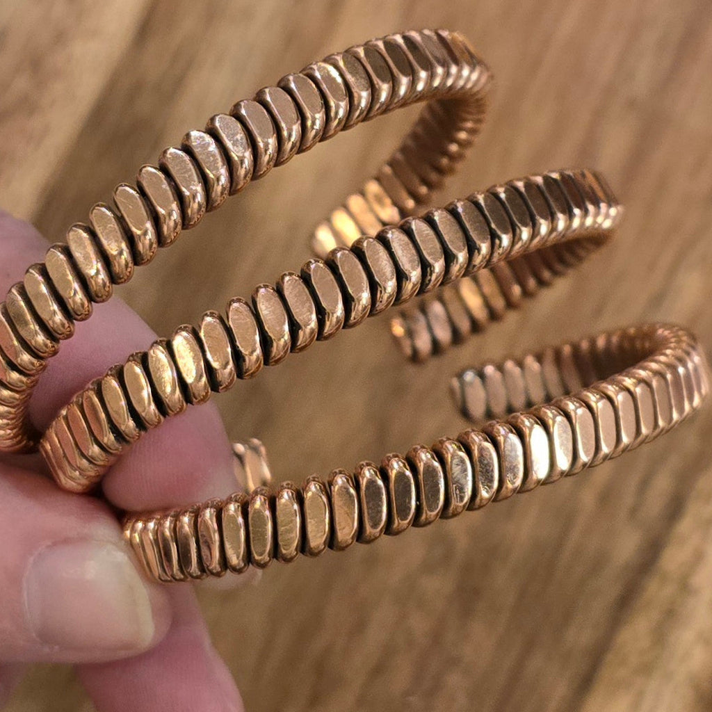 Elaine Tahe Copper Cuff
